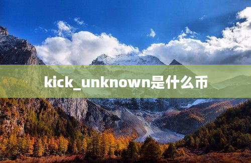 kick_unknown是什么币